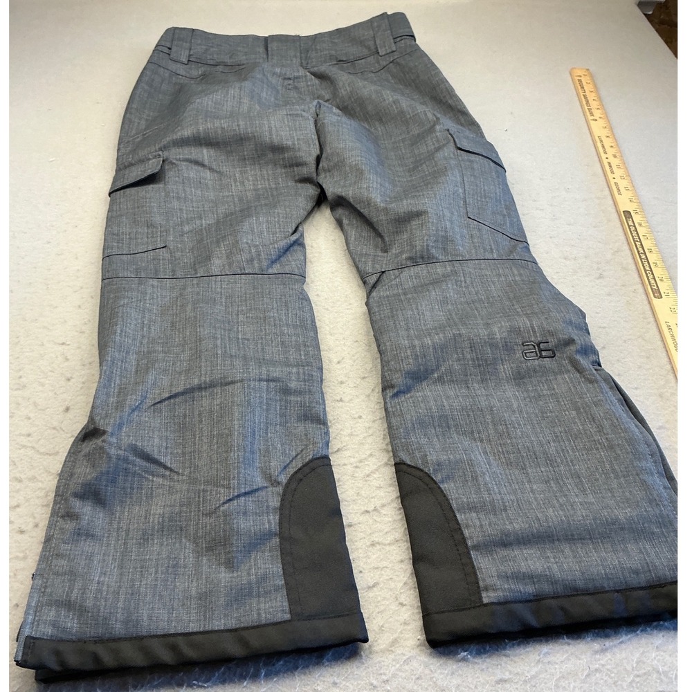 Arctix Grey Insulated Snow Pants Cargo Pocket Ski Snowboard Trousers Size S